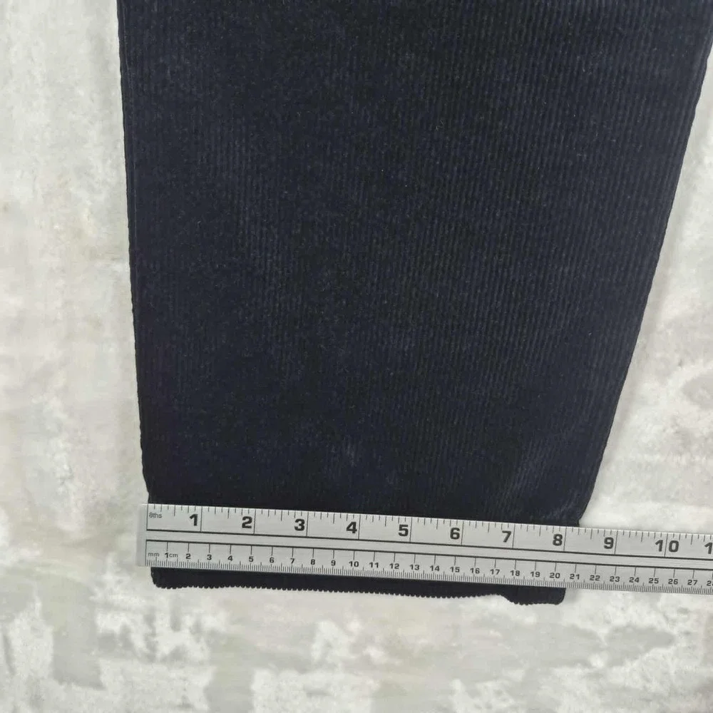 Polo‎ Ralph Lauren Corduroy Pants Men's 36x34 Black Chino Stretch Classic Fit